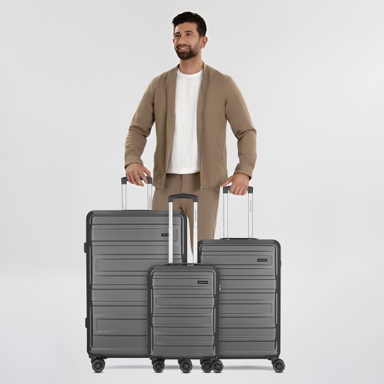 Worldpack New York 2.0 4 ruote Set di valigie 3 pezzi