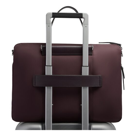 Piquadro Lyra Valigetta Vera Pelle 42 cm Vano porta PC espandibile