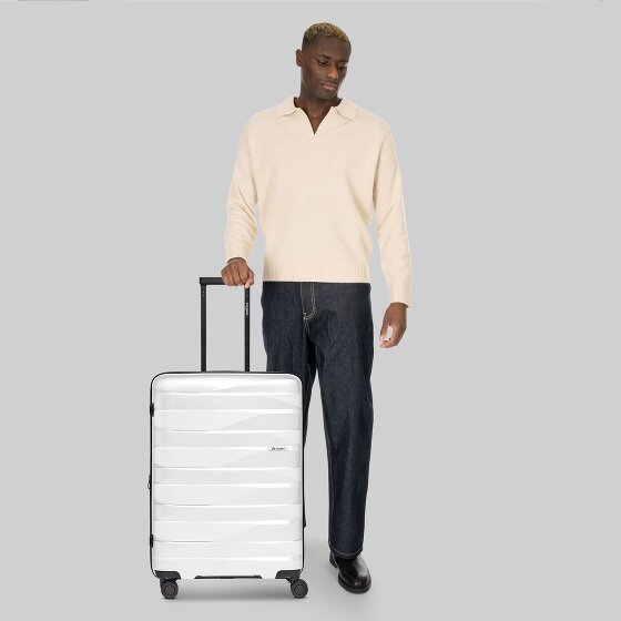 Bergpfeil Trolley da viaggio a 4 ruote M 66 cm con piega ad espansione