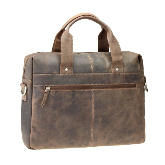 Greenland Nature Cartella Stone in pelle 39 cm