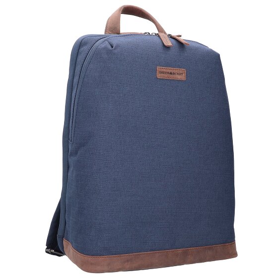 Greenburry Zaino Derby in PET riciclato Scomparto per laptop da 43 cm