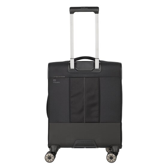 Travelite Crosslite 4 ruote Carrello della cabina S 55 cm Scomparto per laptop