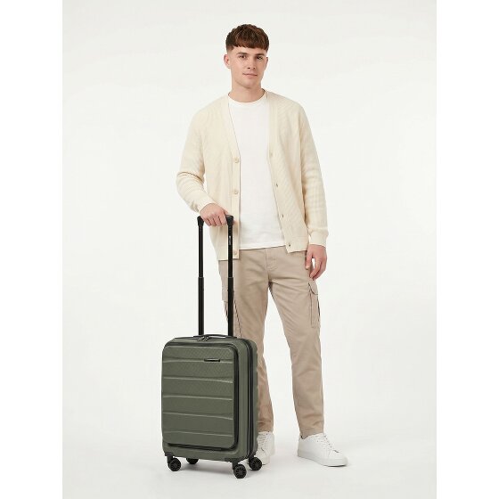 Franky Munich 4.0 4 ruote Trolley cabina 55 cm Vano porta PC espandibile