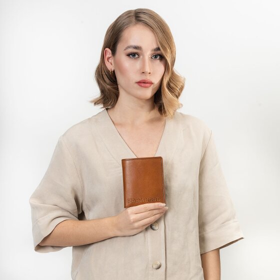 Farmhood Memphis Portafoglio Protezione RFID Pelle 11 cm