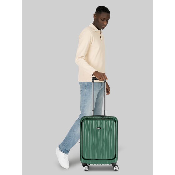 Bric's Cervia 2.0 4 ruote Carrello della cabina S 55 cm Scomparto per laptop con piega di espansione