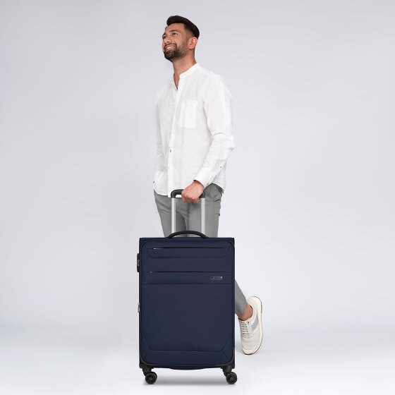 Worldpack Chicago 4 ruote Carrello M 67 cm con piega di espansione