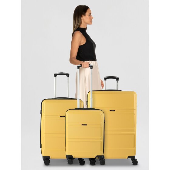 Benzi 5739 4 ruote Set di valigie 3 pezzi