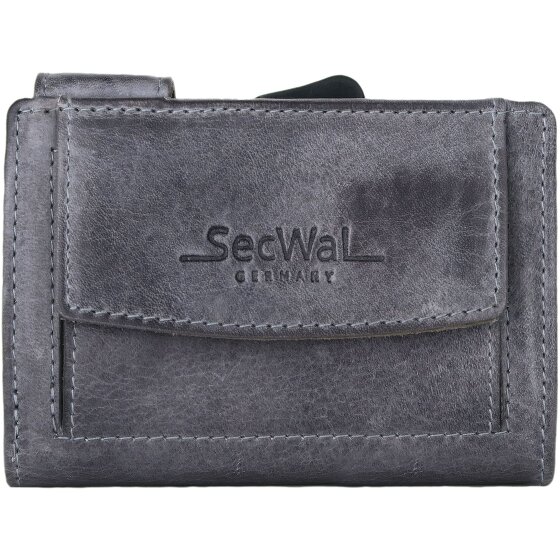 SecWal SecWal 2 Custodia per carte di credito Portafoglio RFID in pelle 9 cm