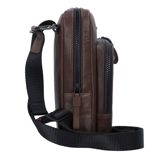 Piquadro Harper Borsa a tracolla in pelle 18 cm