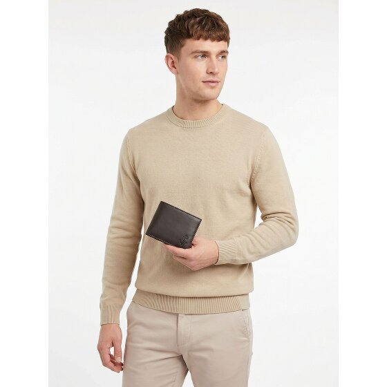 oxmox Leather Portafoglio Protezione RFID Vera Pelle 10 cm