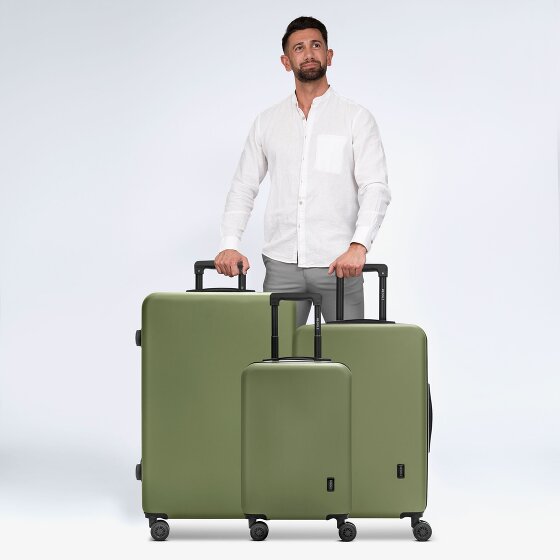 Redolz Essentials 09 3-SET 4 ruote Set di valigie 3 pezzi