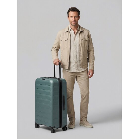 d&n Toronto 4 ruote Carrello L 75 cm con piega di espansione