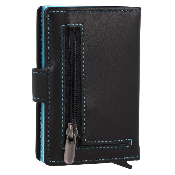 Greenburry Nappa Custodia per carta di credito Protezione RFID Pelle 7 cm