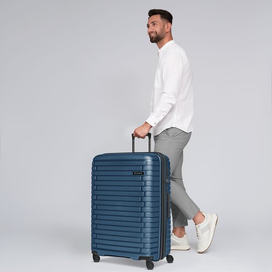 Pactastic Collection 04 THE LARGE + 4 ruote Carrello L 75 cm con piega di espansione