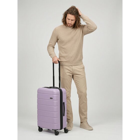 Saxoline Miami 4 ruote Carrello M 65 cm con piega di espansione