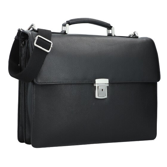 Leonhard Heyden Berlin Cartella in pelle 40 cm Scomparto per computer portatile