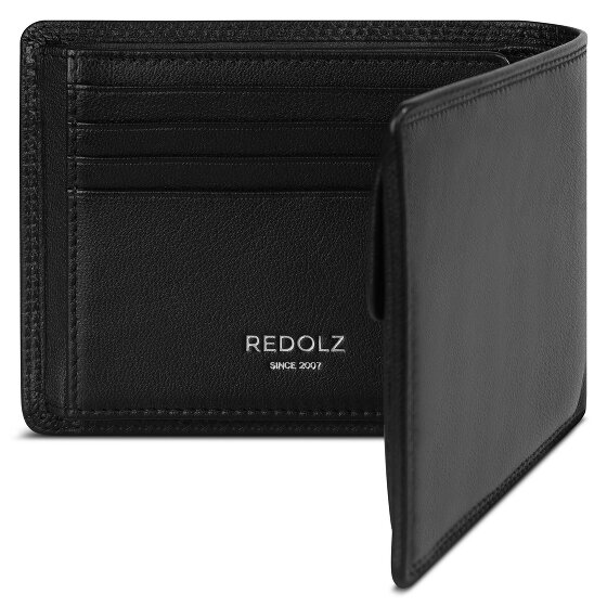 Redolz Portafoglio QF RFID in pelle 12 cm pieghevole