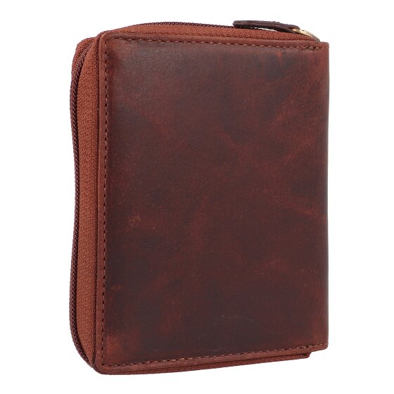 Greenburry Rugged Portafoglio Protezione RFID Pelle 10 cm