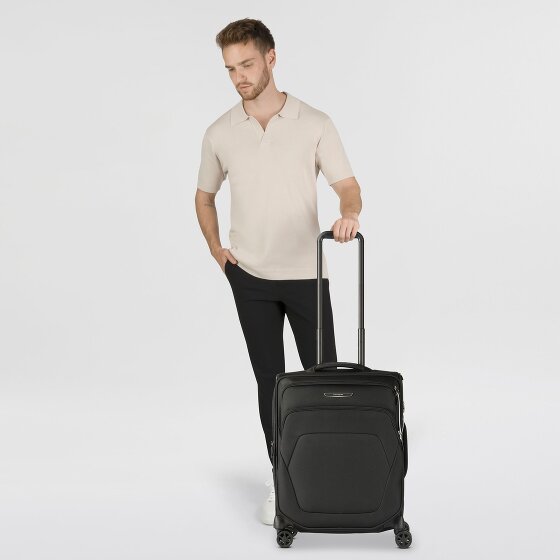 Samsonite Spark Sng Eco 4 ruote Carrello della cabina 55 cm con piega di espansione