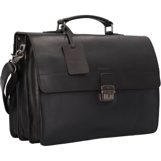 Burkely Cartella Dean vintage in pelle 38 cm