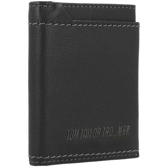 Tom Tailor Diego Custodia per carte di credito RFID in pelle 8 cm