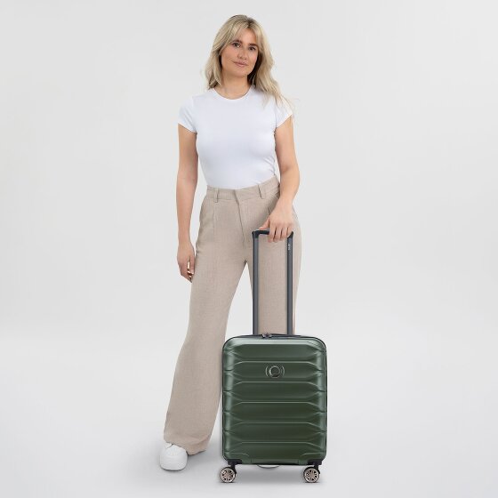 Delsey Paris Meteor 4 ruote Carrello della cabina 55 cm con piega di espansione