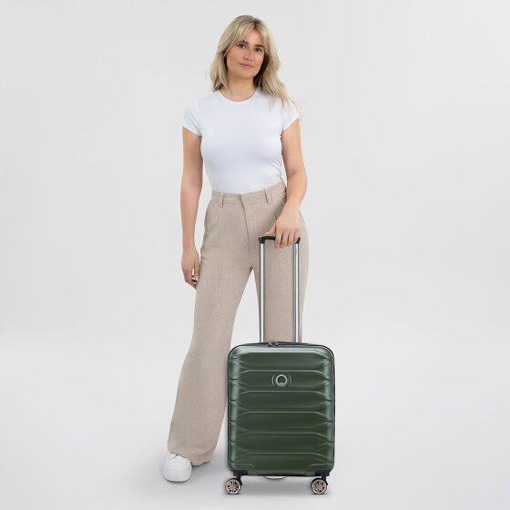 Delsey Paris Meteor 4 ruote Carrello della cabina 55 cm con piega di espansione