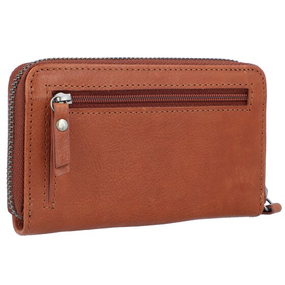 Burkely Portafoglio Avery antico RFID in pelle 14 cm