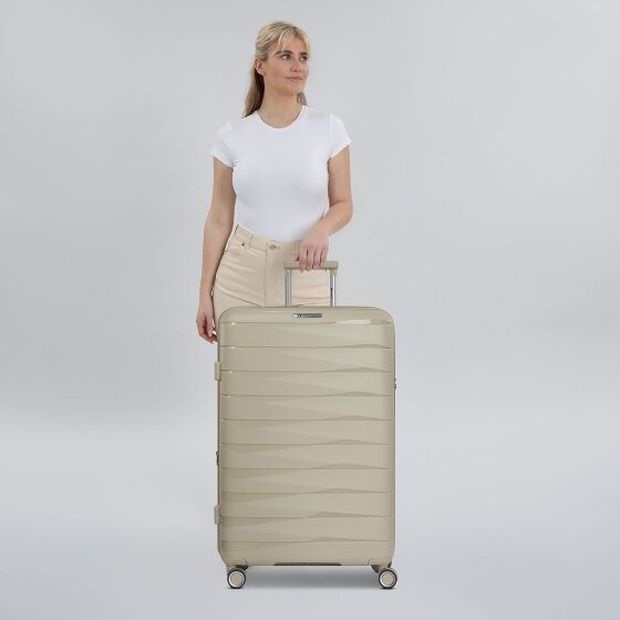 Franky London 4 ruote Carrello L 74 cm con piega di espansione