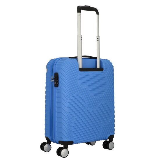 American Tourister Mickey Clouds 4 ruote Carrello della cabina 55 cm con piega di espansione