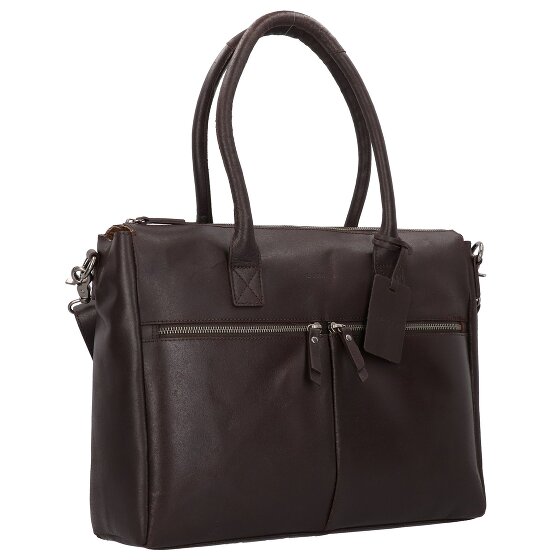 Burkely Borsa a tracolla Valerie vintage in pelle 39 cm Scomparto per laptop