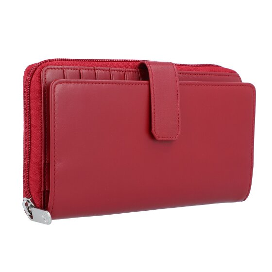 Esquire Nuovo Portafoglio di seta in pelle 19 cm Esquire Nuovo Portafoglio di seta in pelle 19 cm