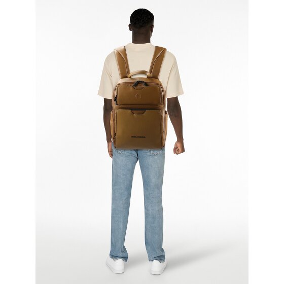 Piquadro Ael Zaino da giorno Vera Pelle 37 cm Vano porta PC