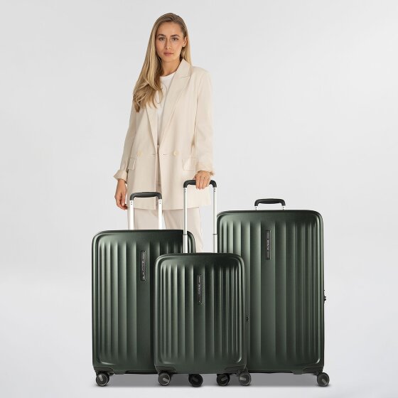 Samsonite Fyrm 4 ruote Set di valigie 3 pezzi con piega di espansione