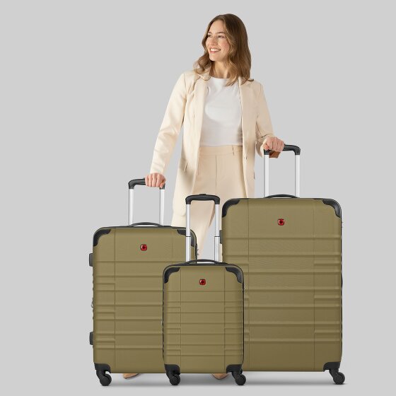 Wenger Amplar Evo 4 ruote Set di valigie 3 pezzi con piega di espansione
