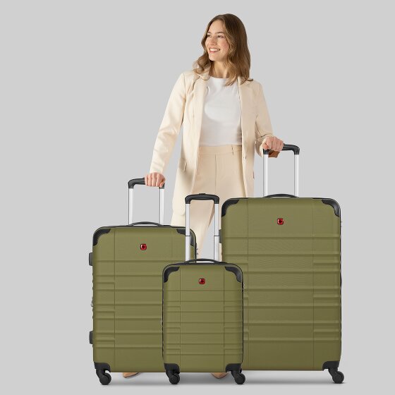 Wenger Amplar Evo 4 ruote Set di valigie 3 pezzi con piega di espansione