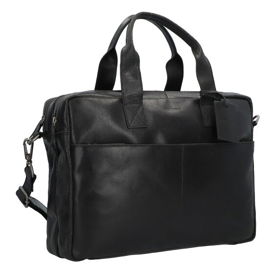 Burkely Cartella Jesse vintage in pelle 42 cm Scomparto per laptop