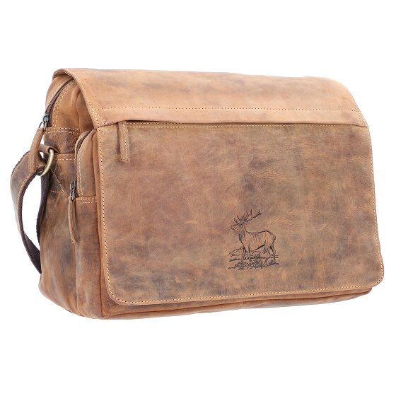 Greenburry Borsa a tracolla vintage in pelle 30 cm Greenburry Borsa a tracolla vintage in pelle 30 cm