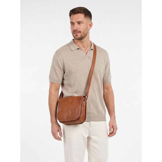 Greenburry Vintage Borsa a tracolla Vera Pelle 30 cm