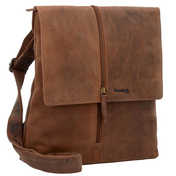 Greenland Nature Montenegro Borsa a tracolla in pelle 30 cm