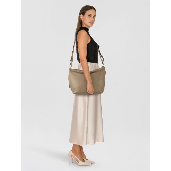 abro Ebony Borsa a spalla Vera Pelle 38 cm