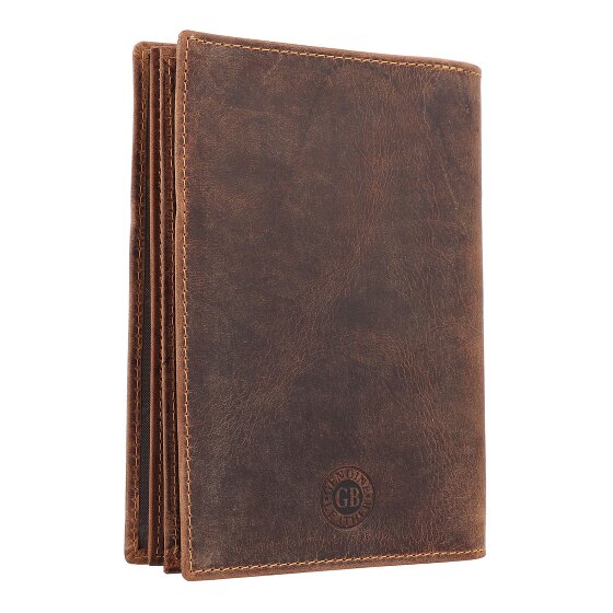 Greenburry Portadocumenti vintage in pelle 12 cm