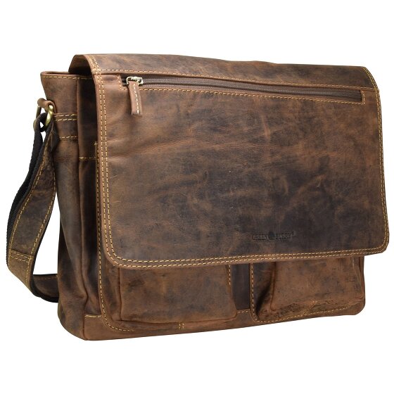 Greenburry Messenger vintage in pelle 35 cm
