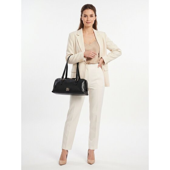 Karl Lagerfeld Autograph Borsa a spalla Vera Pelle 35 cm