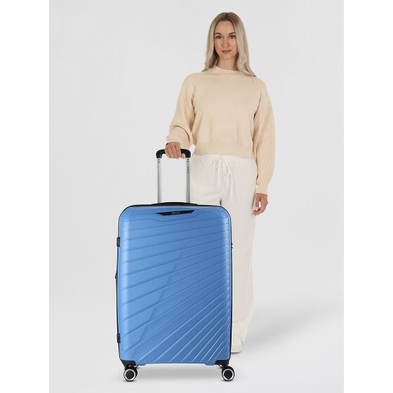 Benzi 5808 4 ruote Carrello 74 cm con piega di espansione