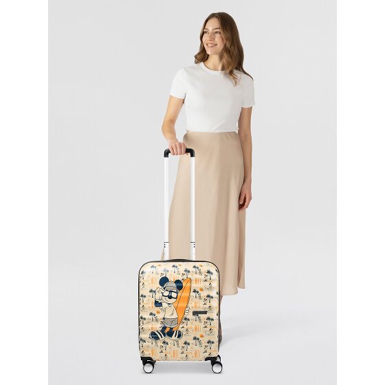 American Tourister Wavebreaker Disney 4 ruote Carrello della cabina 55 cm
