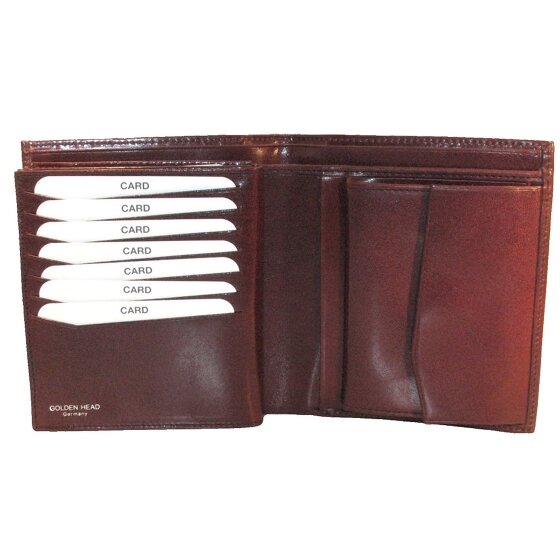 Golden Head Portafoglio Colorado RFID in pelle 11 cm
