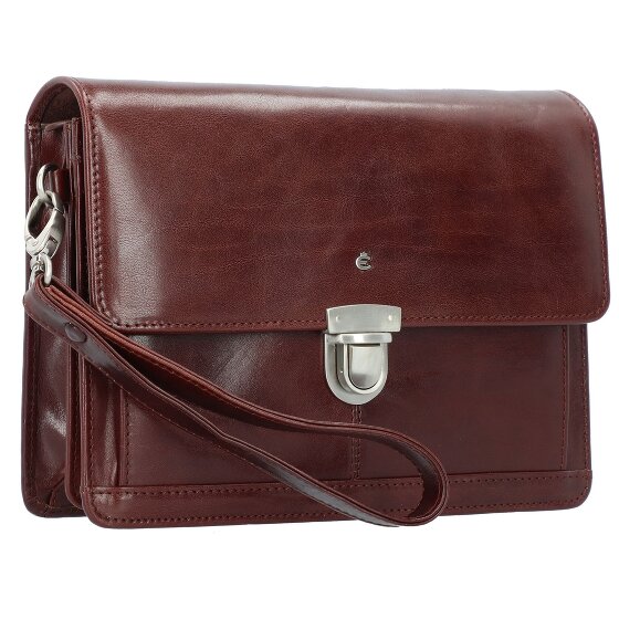 Esquire Borsa da polso in pelle Toscana 24,5 cm