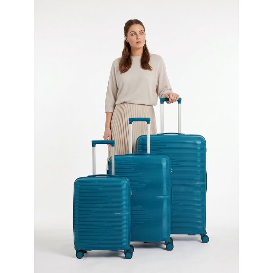 Travelite Pacific 4 ruote Set di valigie 3 pezzi