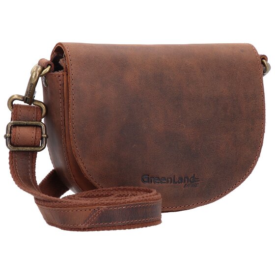 Greenland Nature Montenegro Borsa a tracolla in pelle 12 cm
